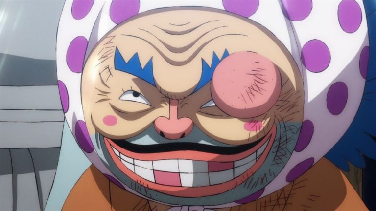 Official One Piece Episode 938 story scene from Tonoyasu, Shimotsuki Yasuie, Toko, Orochi, Zoro, Sanji, Hiyori, Brook, Shinobu, Kanjuro, Luffy, Hyogoro, Raizo, Caribou, Queen, Holdem, Shutenmaru, Kinemon, and Ebisu Town