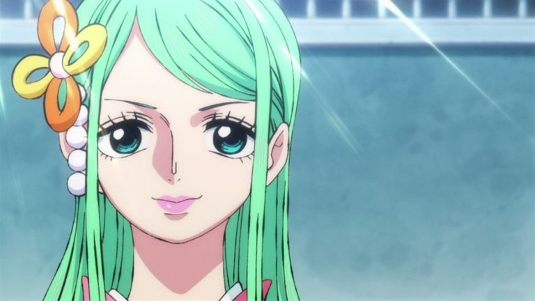 Official One Piece Episode 964 story scene from Kozuki Oden, Ashura Doji, Kinemon, Denjiro, Yasuie, Orochi, Whitebeard, Marco, Izo, Toki, Inuarashi, Nekomamushi, Momonosuke, Hiyori, Roger, Rayleigh, Shanks, Buggy, and Teach