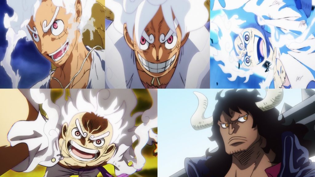 Official One Piece episode montage for Episodes 1072 through 1076 React directory