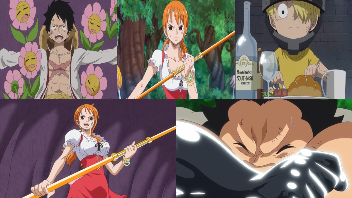 Official One Piece episode montage used for the Episodes 802 through 806 React directory
