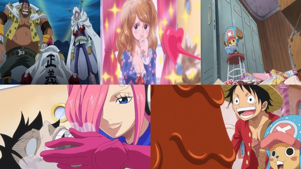 Official One Piece episode montage used for the Episodes 782 through 786 React directory