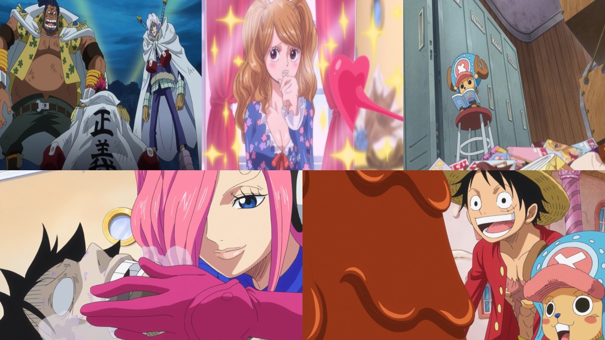 Official One Piece episode montage used for the Episodes 782 through 786 React directory