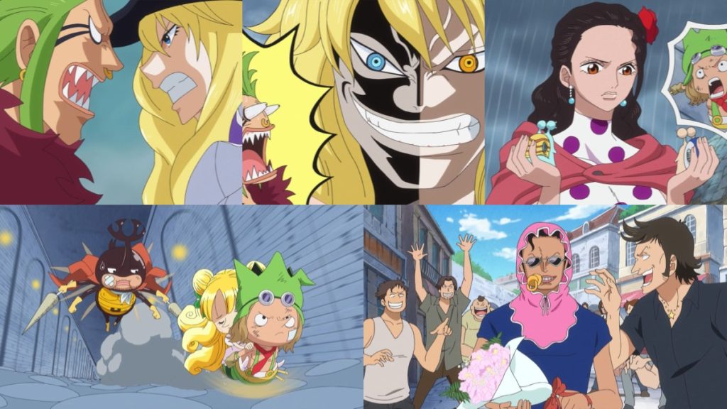 Official One Piece episode montage used for the Episodes 712 through 716 React directory