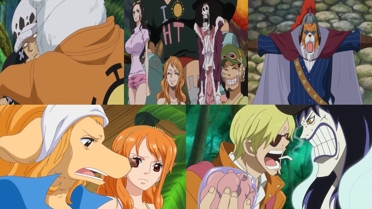 Official One Piece episode montage used for the Episodes 757 through 761 React directory