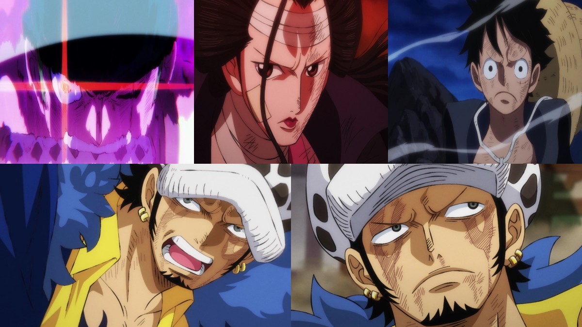 Official One Piece episode montage for Episodes 1062 through 1066 React directory