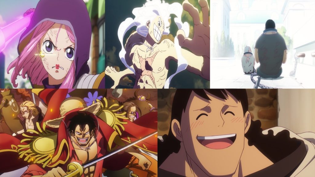 Official One Piece episode montage for Episodes 1127 through 1131 React directory