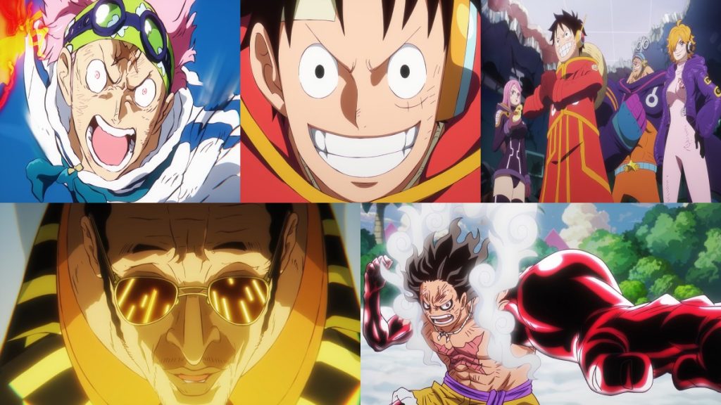 Official One Piece episode montage for Episodes 1122 through 1126 React directory