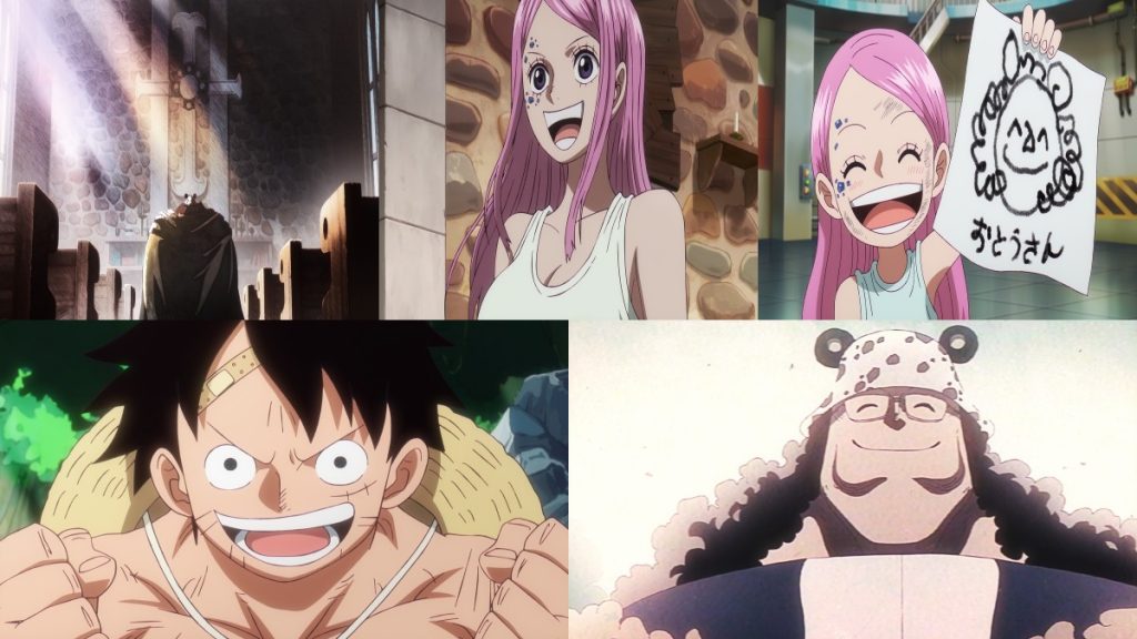 Official One Piece episode montage for Episodes 1132 through 1136 React directory