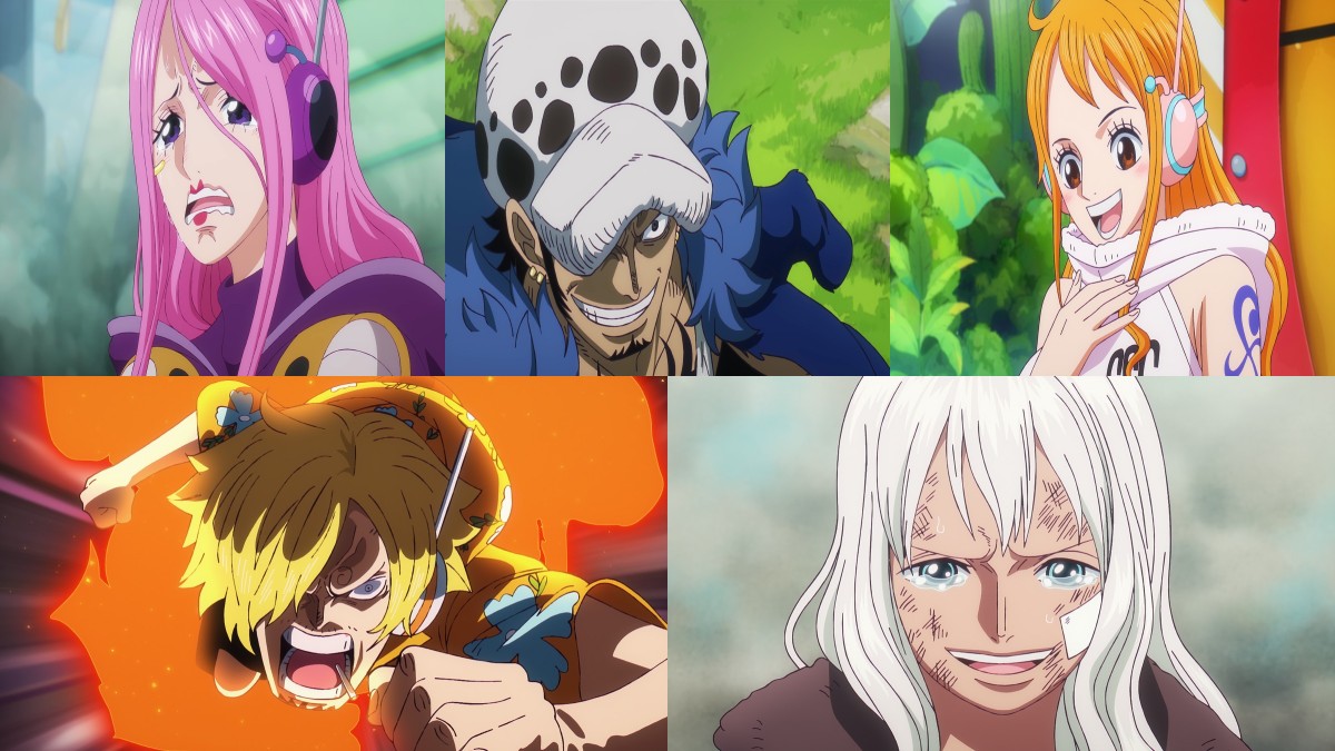 Official One Piece episode montage for Episodes 1092 through 1096 React directory