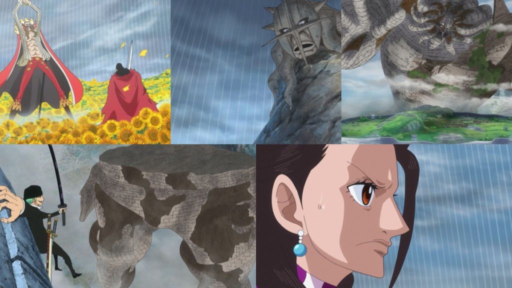 Official One Piece episode montage used for the Episodes 717 through 721 React directory