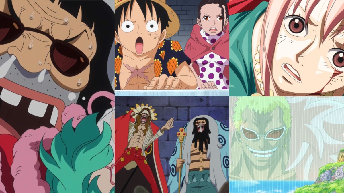 Official One Piece episode montage used for the Episodes 677 through 681 React directory