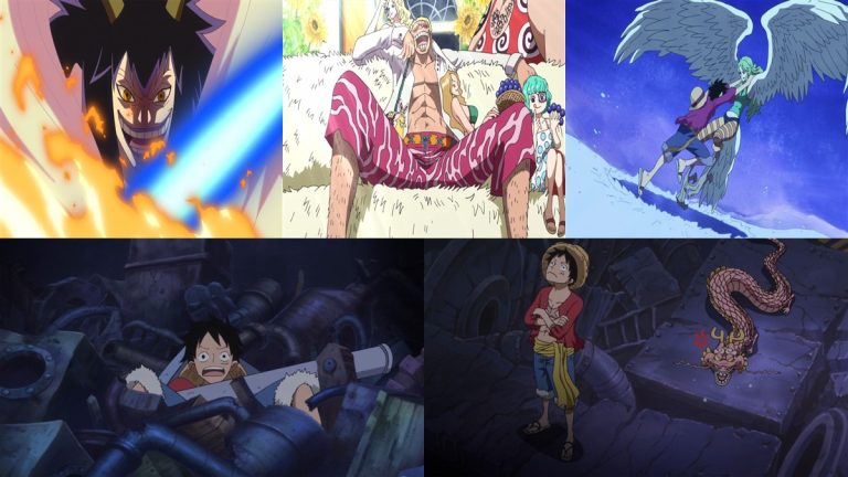 Official One Piece episode montage used for the Episodes 607 through 611 React directory