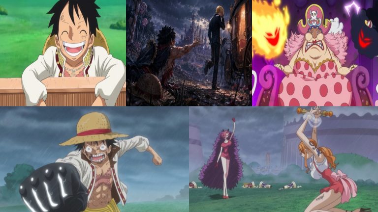One Piece editorial montage used for the Episodes 807 through 811 React directory