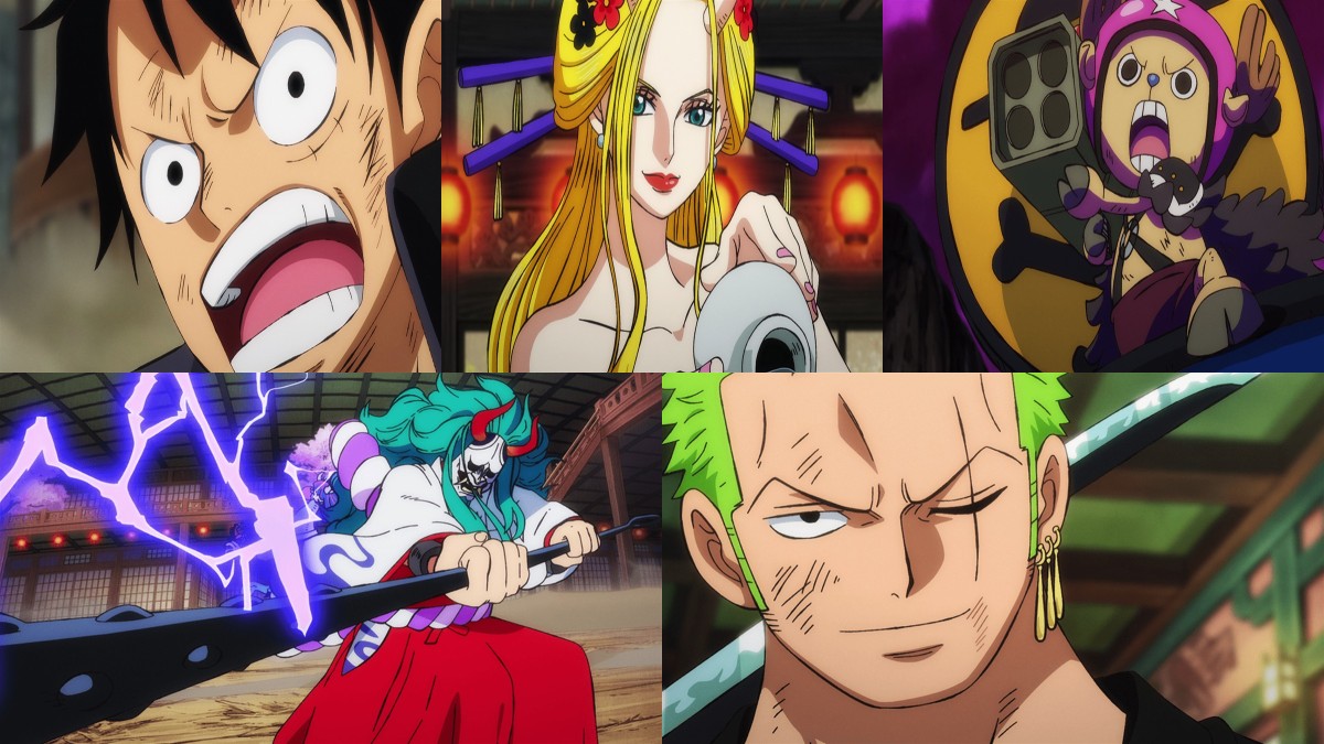 Official One Piece episode montage for Episodes 987 through 991 React directory