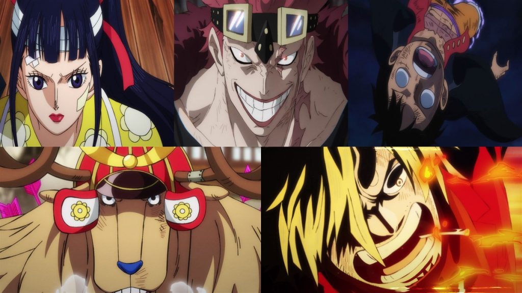 Official One Piece episode montage for Episodes 1032 through 1036 React directory