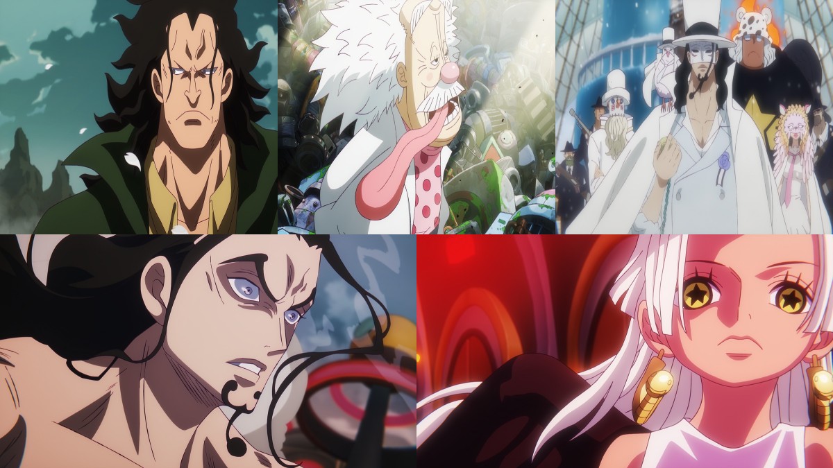 Official One Piece episode montage for Episodes 1097 through 1101 React directory