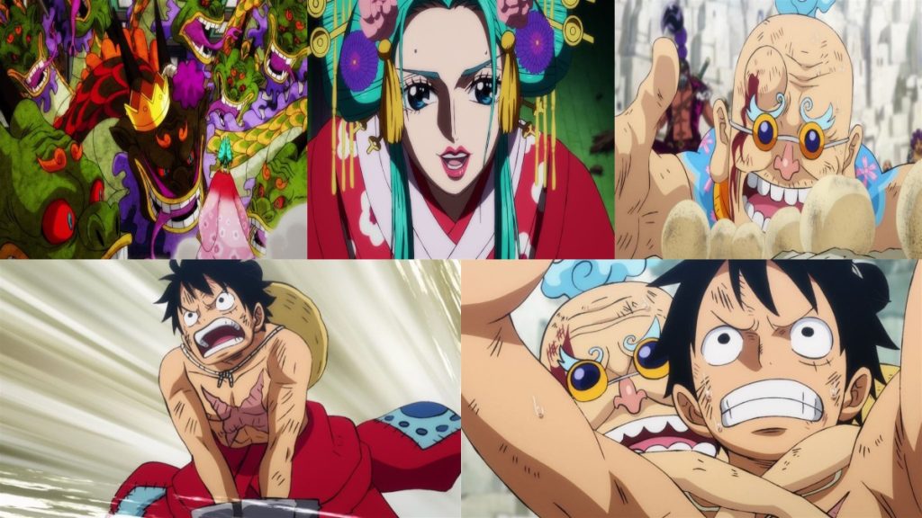 Official One Piece episode montage for Episodes 927 through 931 React directory