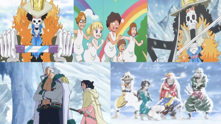 Official One Piece episode montage used for the Episodes 582 through 586 React directory