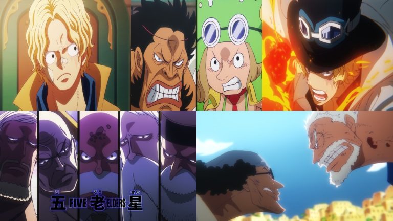 Official One Piece episode montage for Episodes 1117 through 1121 React directory