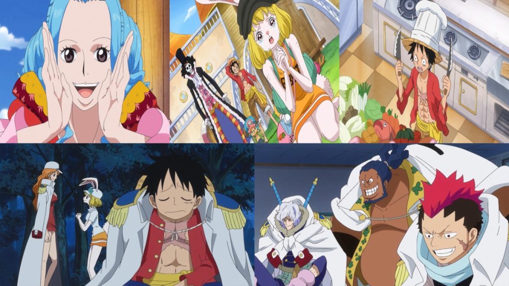 Official One Piece episode montage used for the Episodes 777 through 781 React directory