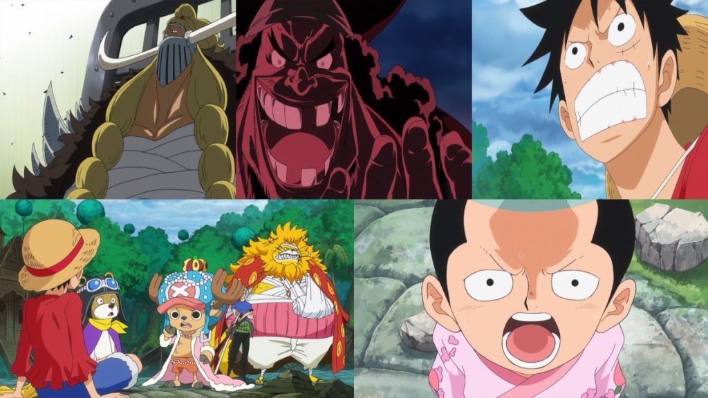 Official One Piece episode montage used for the Episodes 772 through 776 React directory