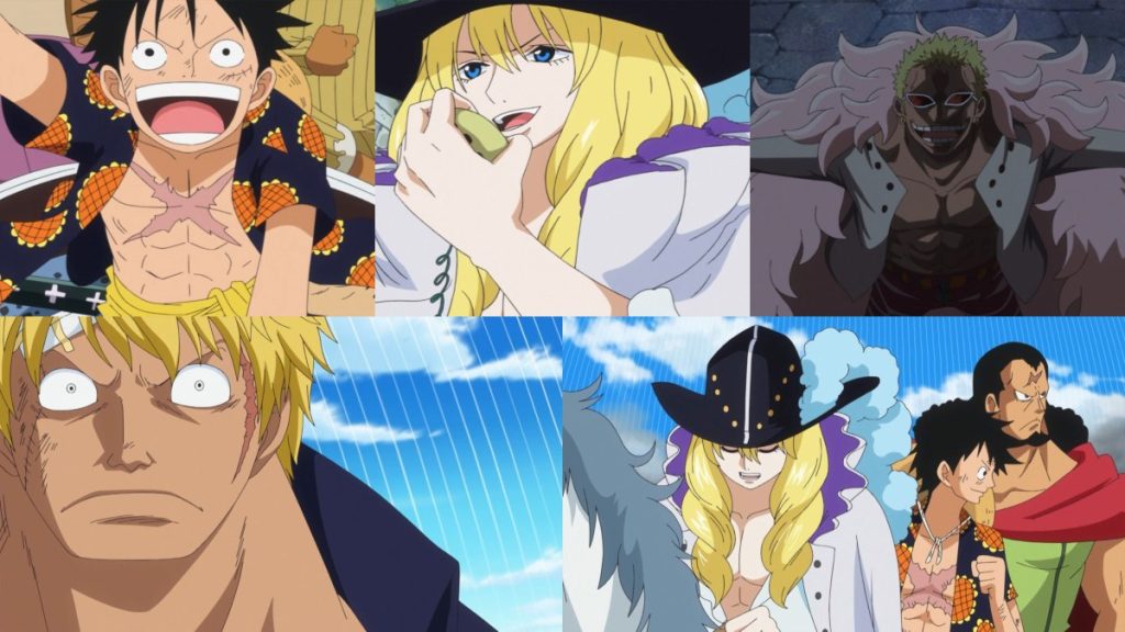 Official One Piece episode montage used for the Episodes 687 through 691 React directory