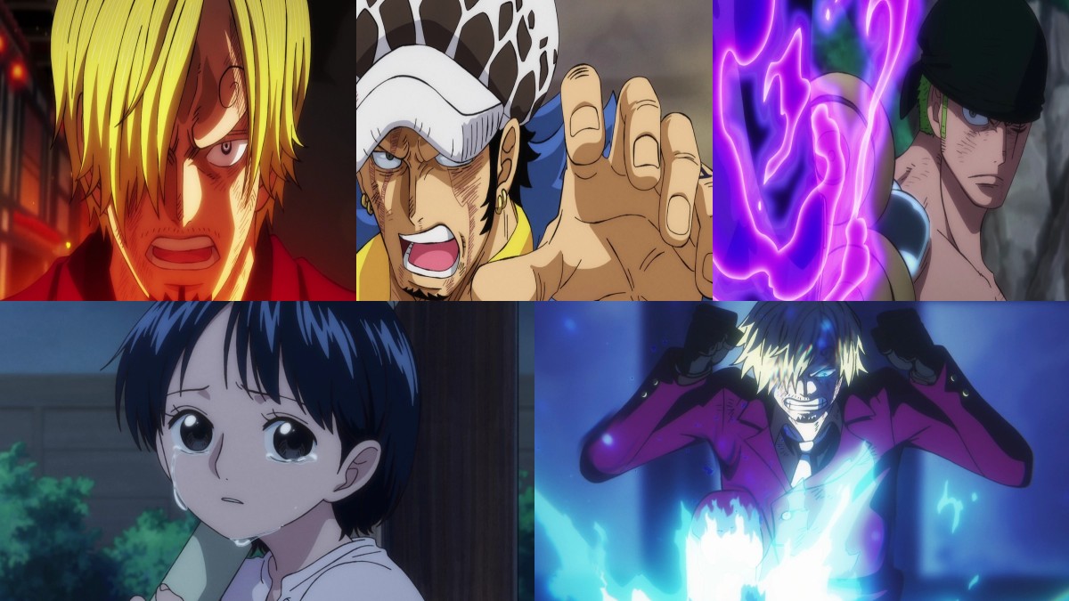 Official One Piece episode montage for Episodes 1057 through 1061 React directory