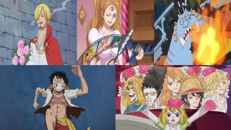Official One Piece episode montage used for the Episodes 817 through 821 React directory