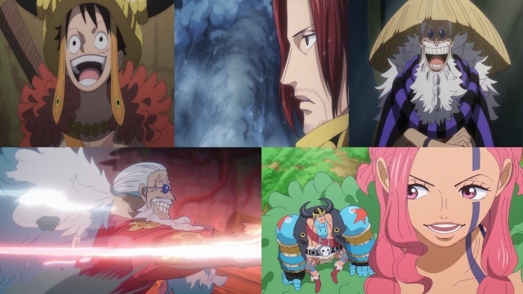 Official One Piece episode montage for Episodes 1167 through 1171 React directory