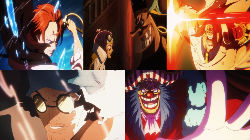 Official One Piece episode montage for Episodes 1112 through 1116 React directory