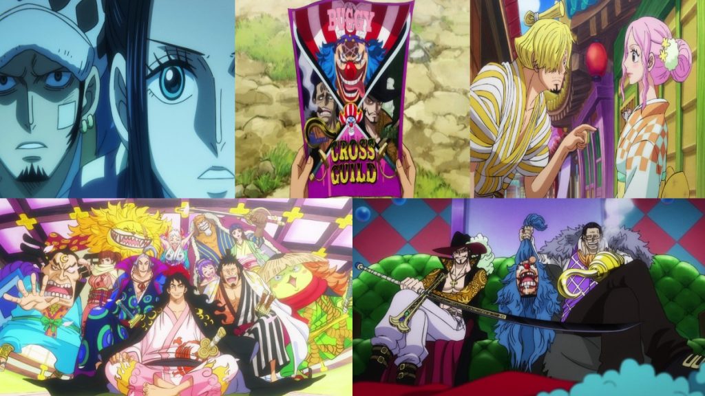 Official One Piece episode montage for Episodes 1082 through 1086 React directory