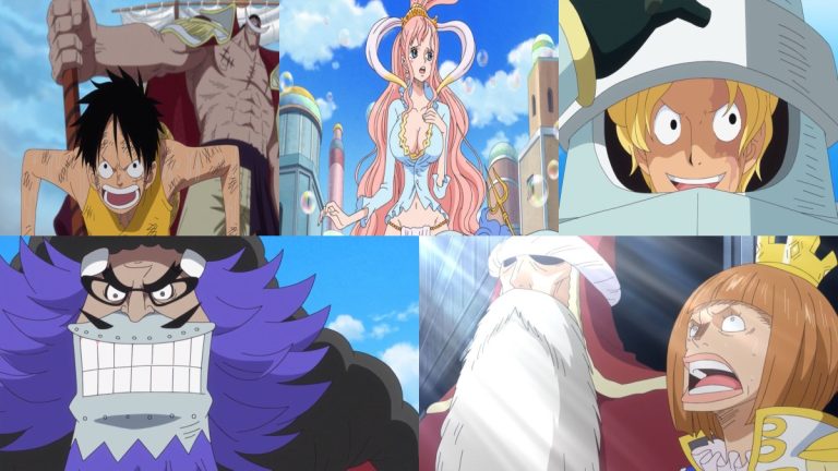 Official One Piece episode montage used for the Episodes 882 through 886 React directory