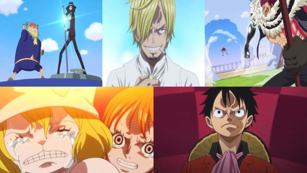 Official One Piece episode montage used for the Episodes 847 through 851 React directory