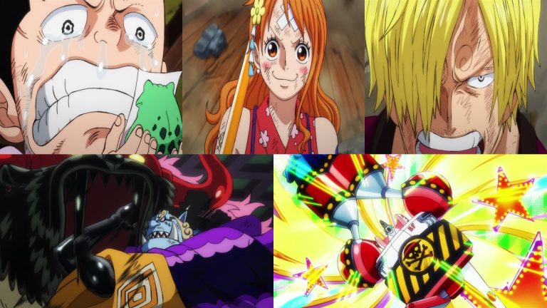 Official One Piece episode montage for Episodes 1037 through 1041 React directory