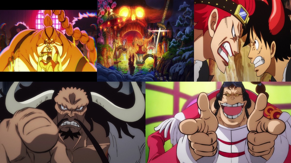 Official One Piece episode montage for Episodes 982 through 986 React directory