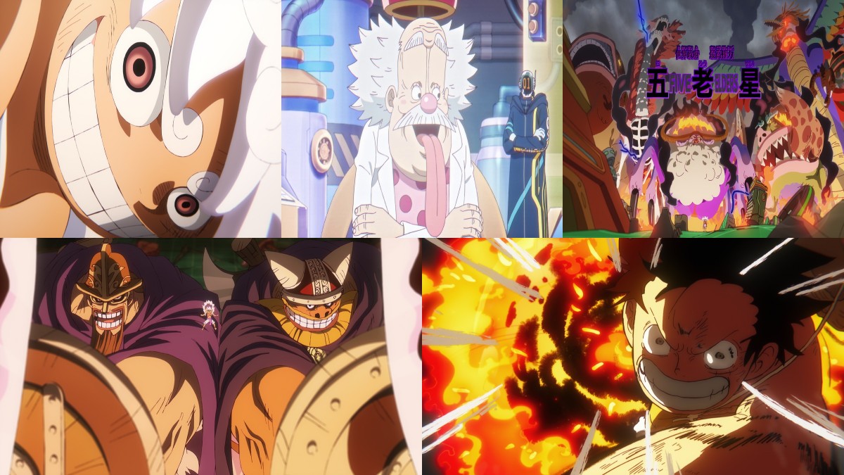 Official One Piece episode montage for Episodes 1142 through 1146 React directory