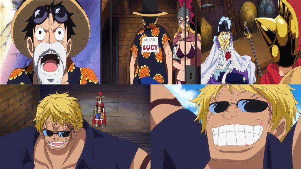 Official One Piece episode montage used for the Episodes 632 through 636 React directory