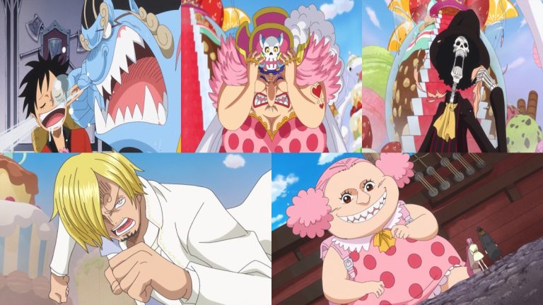Official One Piece episode montage used for the Episodes 832 through 836 React directory
