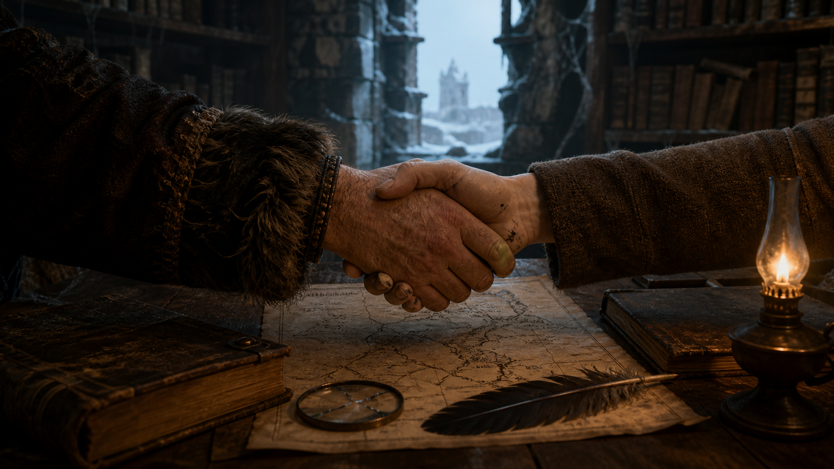 Jarnauga Calls Strangyeard His Friend