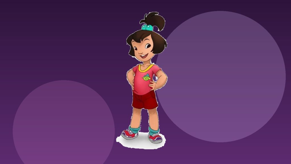 Official character artwork of Wang Ai Ling from Stitch & Ai