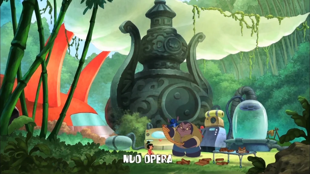 Official Stitch & Ai Episode 11 title card for Nuo Opera