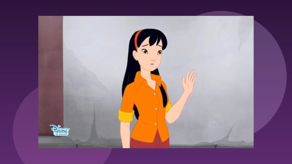 Official character artwork of Wang Jiejie from Stitch & Ai