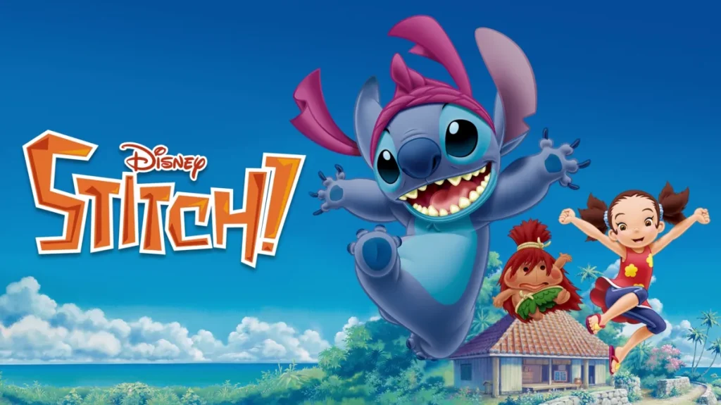 Official Stitch anime series artwork used for the CVM Sekai production episode directory