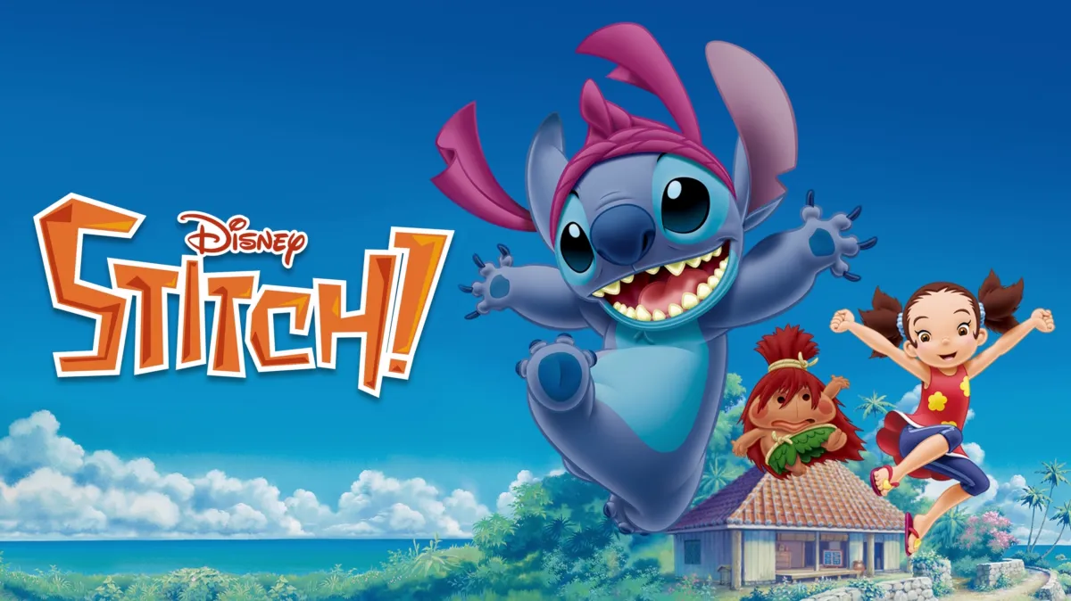 Official Stitch anime series artwork used for the CVM Sekai production episode directory