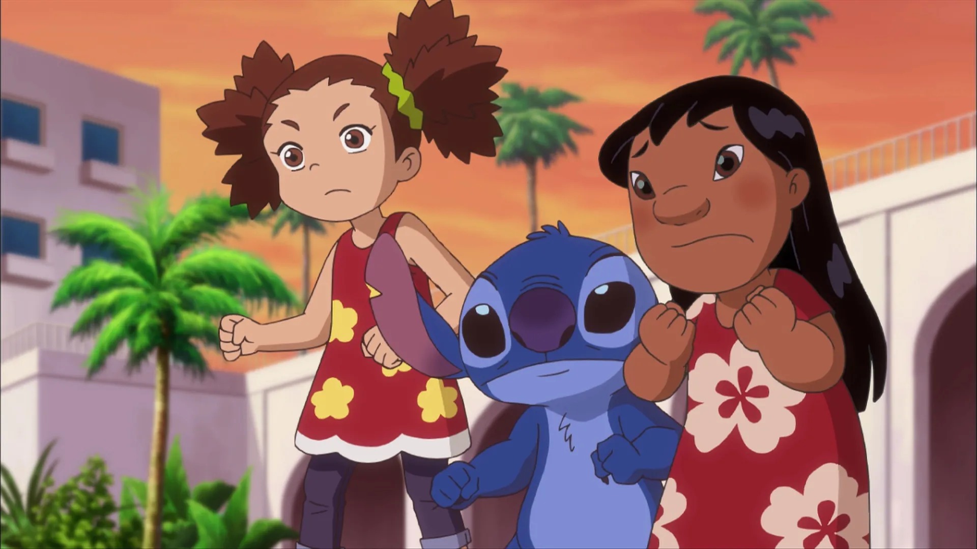 Adult Lilo returns during season three of the Stitch anime