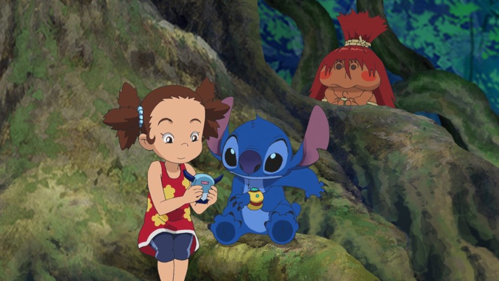 Stitch in the official Apple TV still for Stitch anime season two Episode 1