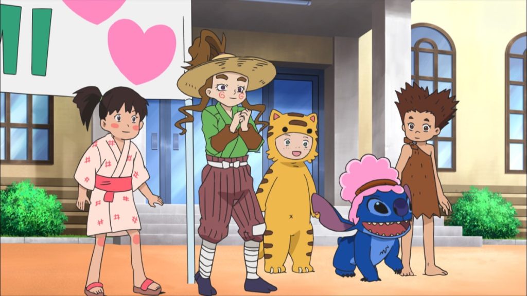 Official Apple TV still for Stitch anime production season three Episode 4, イケメンの秘密