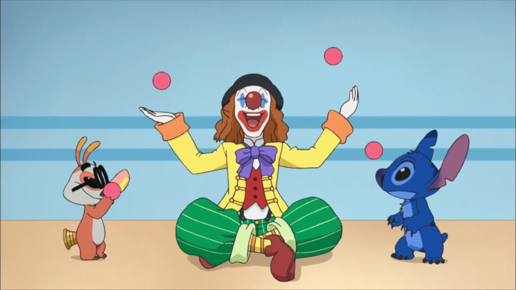 Official Apple TV still for Stitch anime production season three Episode 6, 限定スイーツを手に入れろ！