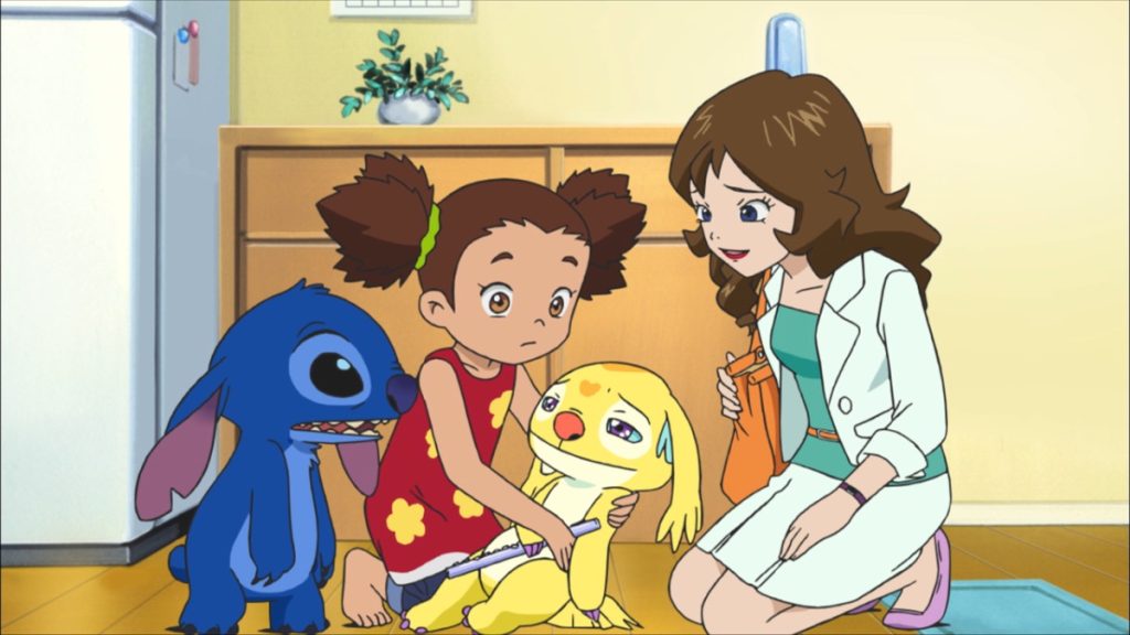 Official Apple TV still for Stitch anime production season three Episode 12, スティッチ兄さん