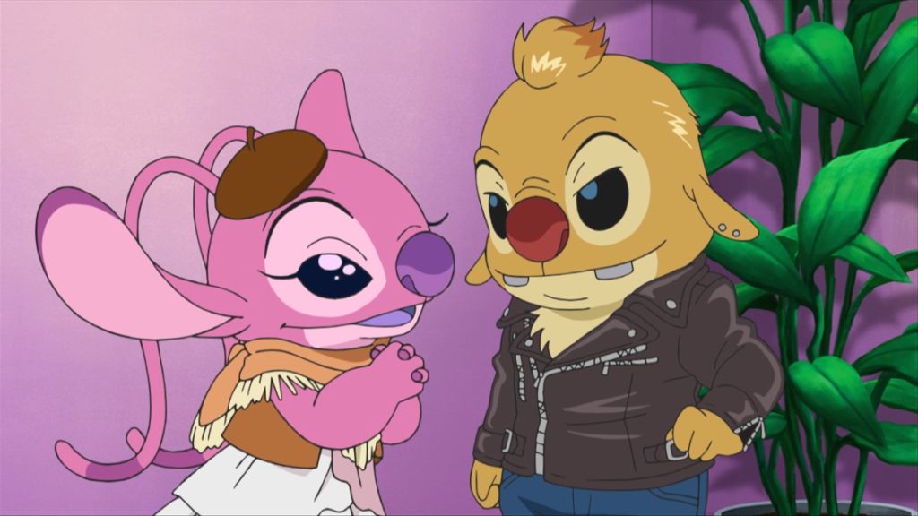 Official Apple TV still for Stitch anime production season three Episode 18, エンジェルを取り戻せ！